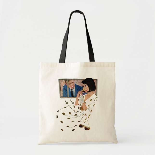 The Golden Rose Tote Bag (Front)
