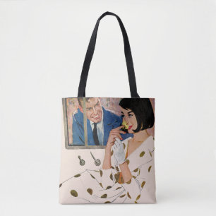 The Golden Rose Tote Bag