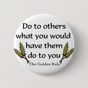 The Golden Rule christian gift item 2 Inch Round Button