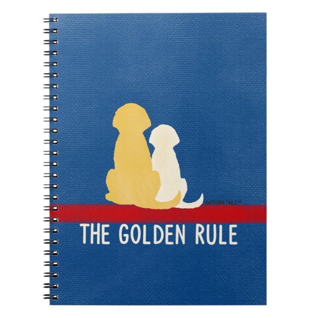 The Golden Rule Notebook Journal School Supplies (Front)