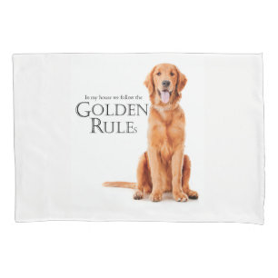 The Golden Rules Pillowcase