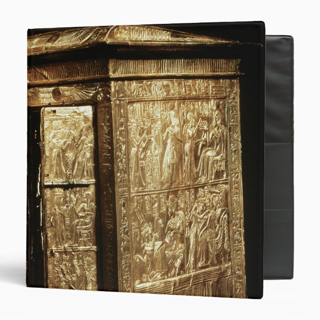 The Golden Shrine of Tutankhamun  New Kingdom Binder (Front/Inside)