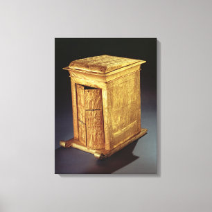 The Golden Shrine of Tutankhamun  New Kingdom Canvas Print