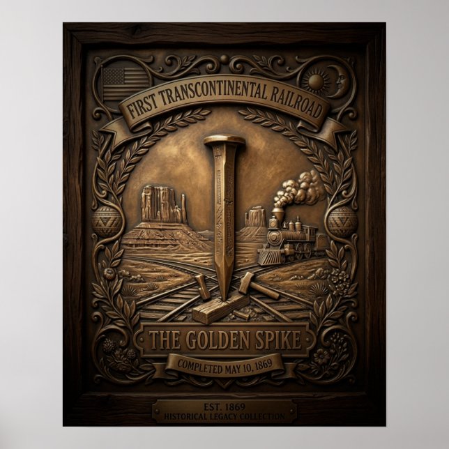 The Golden Spike Poster (Front)