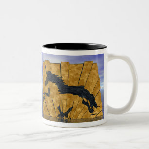 The Golden Tolt ~ 15oz Wrap around mug