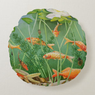 The Golden Touch 2011 Round Pillow