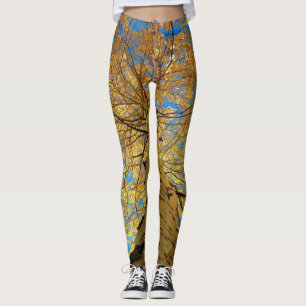 The golden tree! leggings