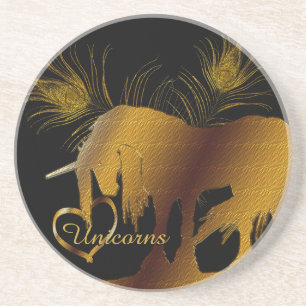 The Golden Unicorn Coaster