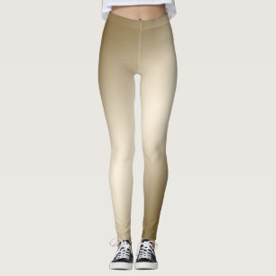 The golden world of modern shiny leggings