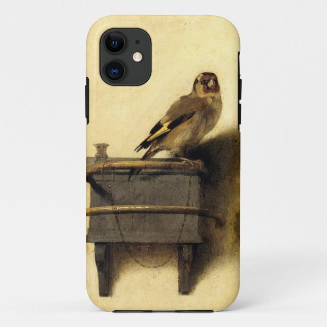 The Goldfinch by Carel Fabritius Case-Mate iPhone Case (Back)