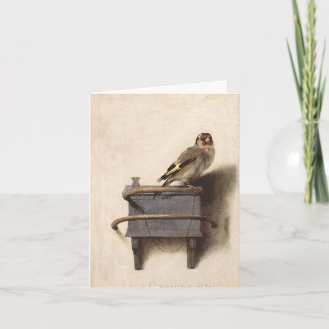 The Goldfinch Card (Front)
