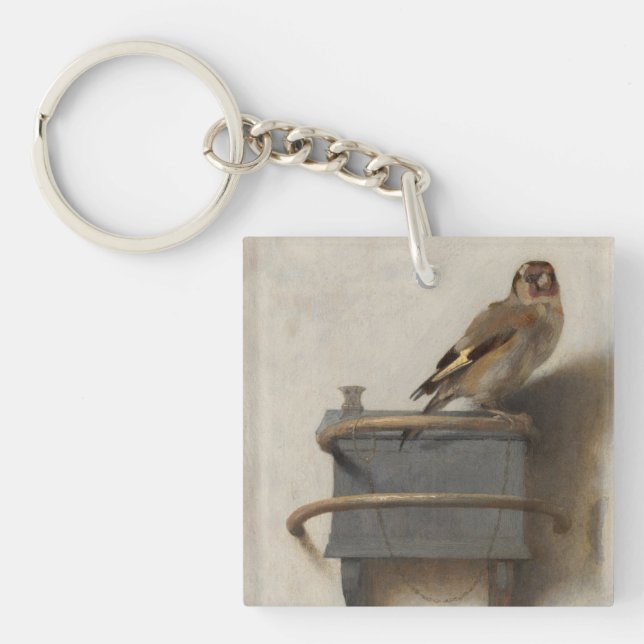 The Goldfinch Keychain (Front)
