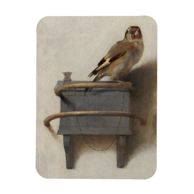 The Goldfinch Magnet (Vertical)