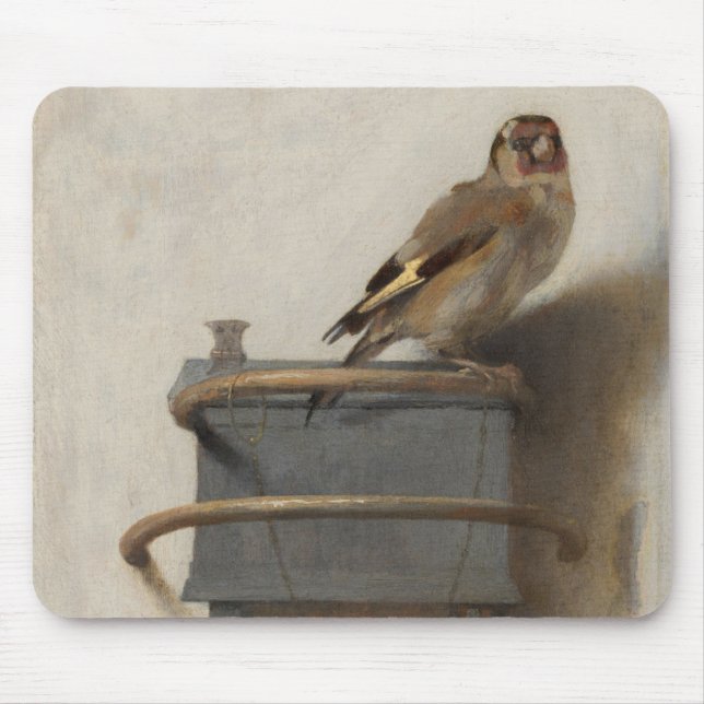 The Goldfinch Mouse Pad (Front)