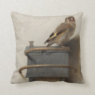 The Goldfinch Throw Pillow