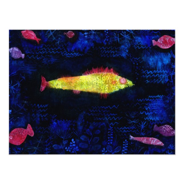 The Goldfish by Paul Klee Photo Print (Front)