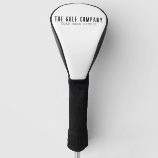 The Golf Company Simplistic Driver Cover. Golf Head Cover
