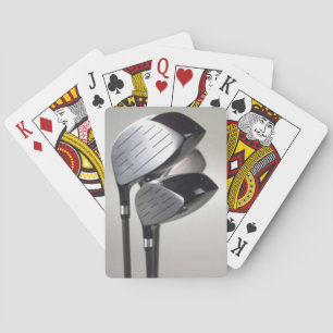 "THE" GOLF ENTHUSIAST'S CLUBS PLAYING CARDS
