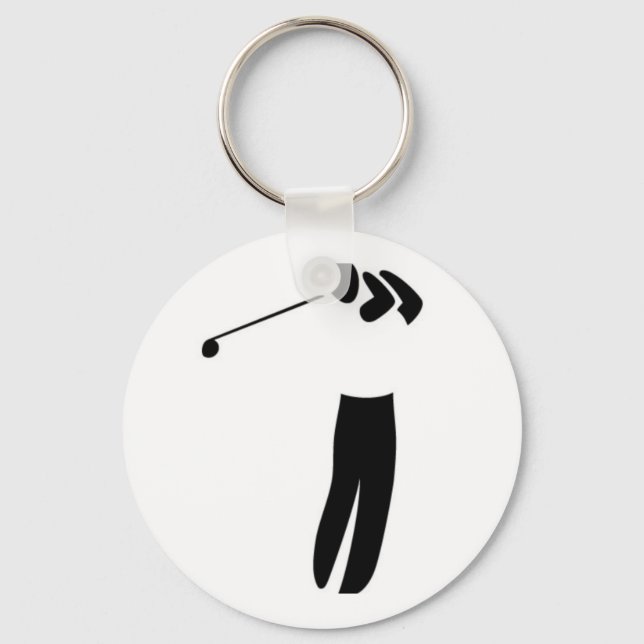 The Golf Lover Keychain (Front)