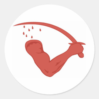 The Goliad Flag Classic Round Sticker