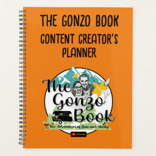 The Gonzo Book Content Creator's Planner