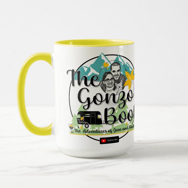 The Gonzo Book Mug (Left)