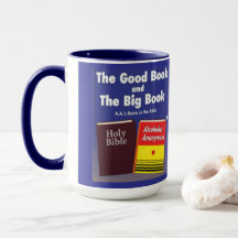 The Good Book and The Big Book Mug, 444 ml