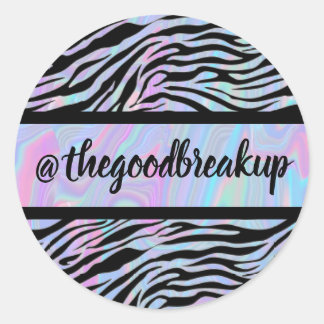 The Good Breakup Classic Round Sticker