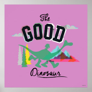 The Good Dinosaur Spot And Arlo Poster