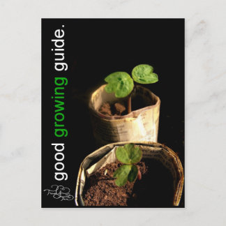 The Good Growing Guide Postcard