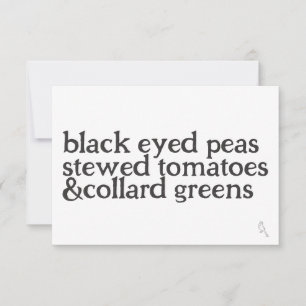 The Good Luck Flat Notecard