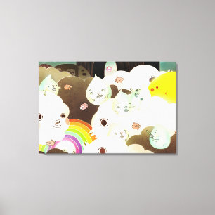 The good old British weather 2014 Canvas Print