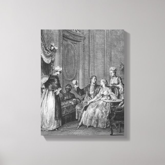 The good omen canvas print (Front)