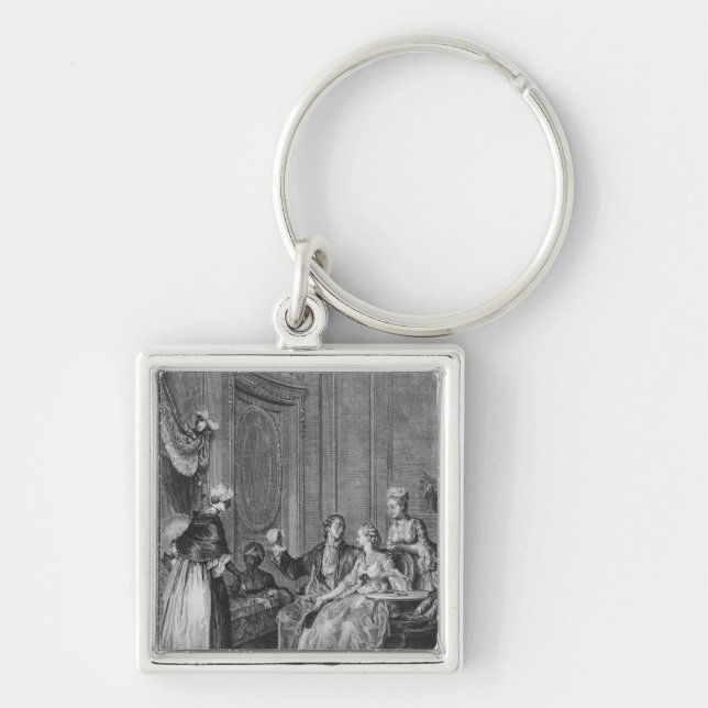 The good omen keychain (Front)