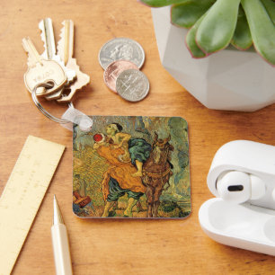 The Good Samaritan by Vincent van Gogh Keychain