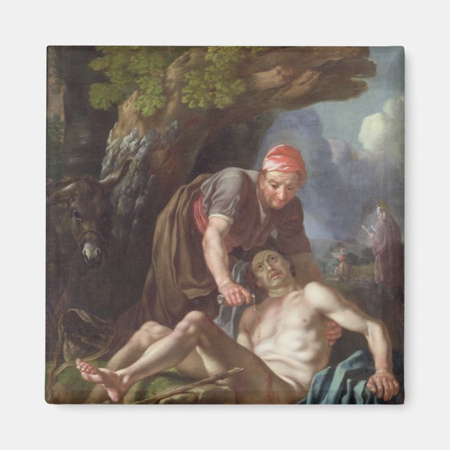 The Good Samaritan, c.1751-52 (oil on canvas) Magnet (Front)