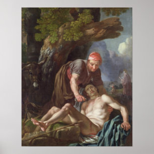 The Good Samaritan, c.1751-52 (oil on canvas) Poster