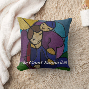 The Good Samaritan: Throw Pillow