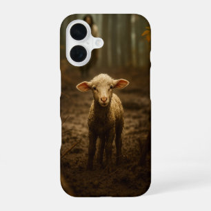 The Good Shepherd and the Lost Lamb – Jesus & Lamb iPhone 16 Case