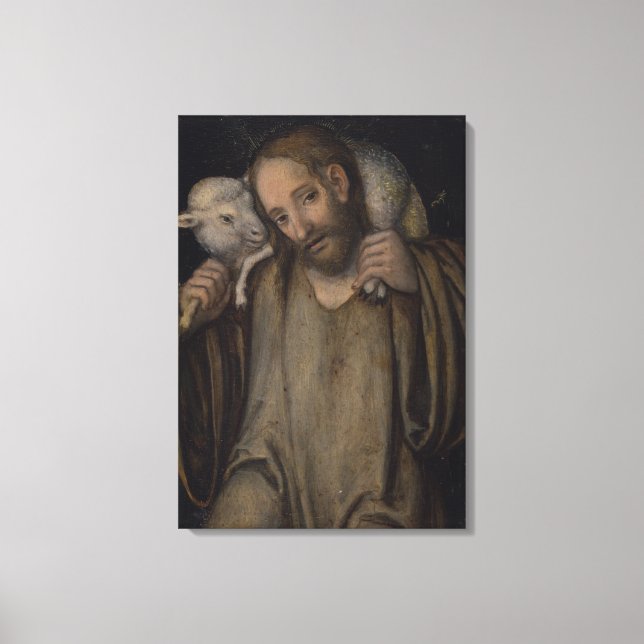 The Good Shepherd Canvas Print (Front)