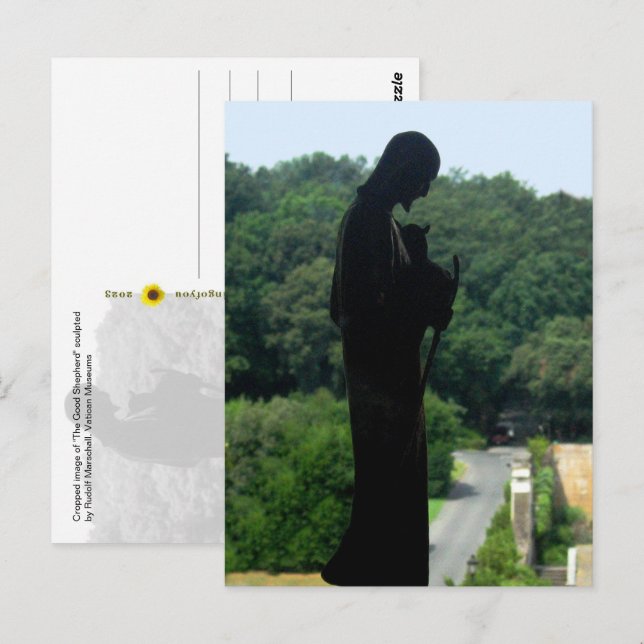 The Good Shepherd (color) - postcard (Front/Back)