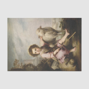 The Good Shepherd, Esteban Murillo Tissue Paper