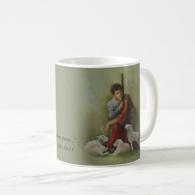 The Good Shepherd Mug (Front Right)