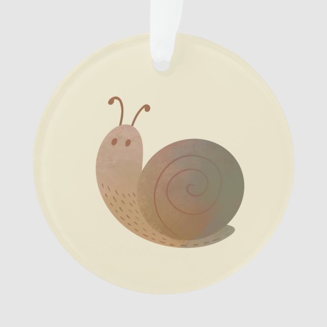 The Good snail Ornament (Front)