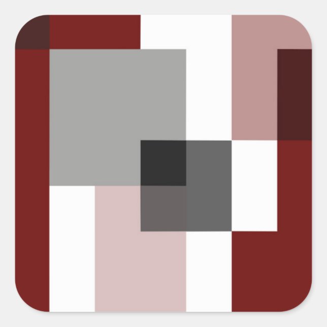 The Good the Bad and the Idea [detail "Good"] Square Sticker (Front)