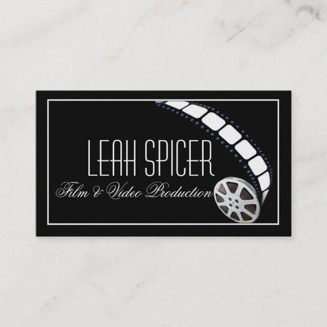 The Good, The Glam and The Chic Business Card (Front)