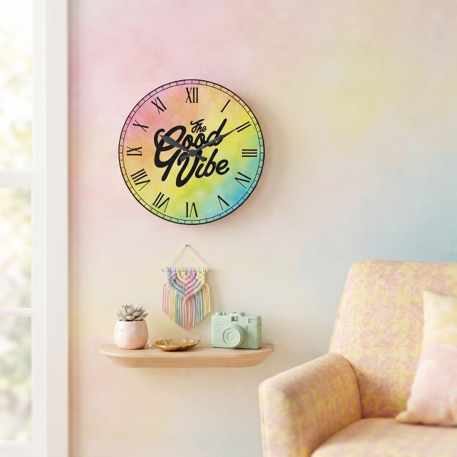 The Good Vibe Large Clock (Creator Uploaded)