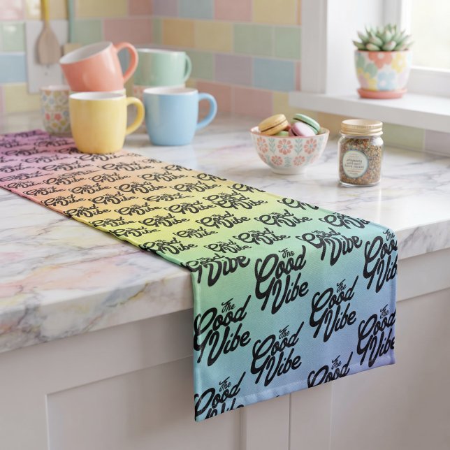 The Good Vibe Long Table Runner (Creator Uploaded)