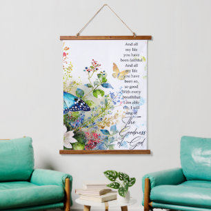 The goodness of God Hanging Tapestry