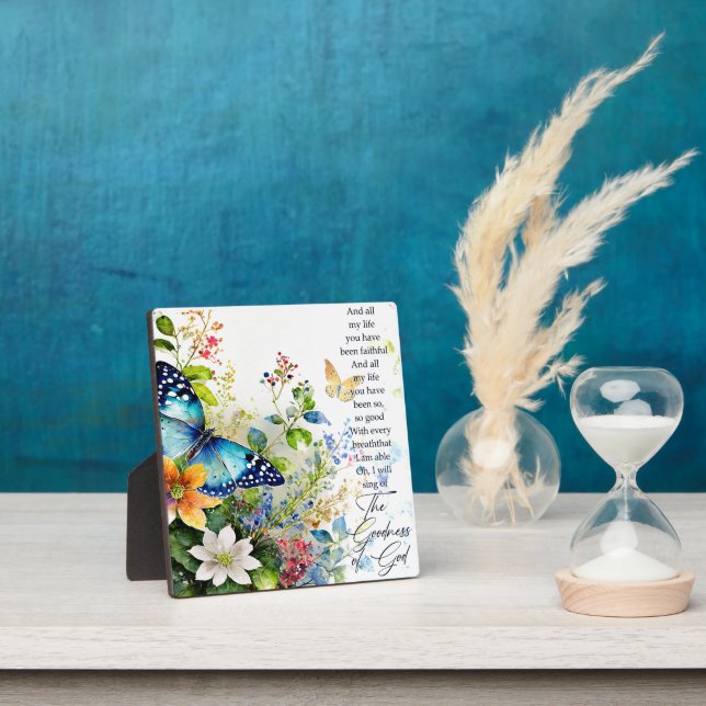 The goodness of God Plaque (Insitu)